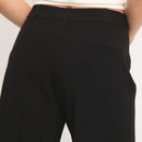 Pantalón Flare Tiro Medio Mujer